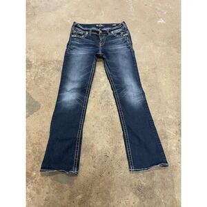 Silver Jeans Co. Jeans Womens W30 L31 Dark Wash Suki Mid Slim Bootcut Stretch